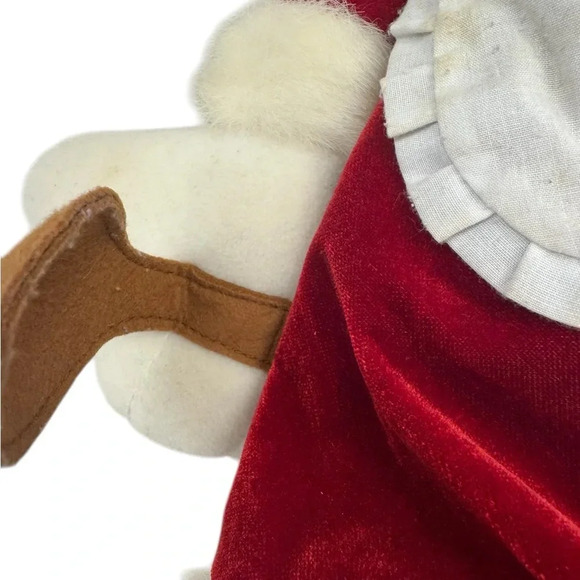 Walt Disney World Minnie Mouse Mrs. Clause Plush Gingerbread Christmas Toy GUC - Picture 6 of 15